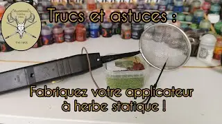 Trucs et astuces : Fabriquez votre applicateur &agrave; herbe statique