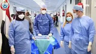 حقن ثاني طفلة بالعلاج الجيني بمركز علاج الضمور العضلي الشوكي بمستشفى معهد ناصر