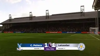 PS5 FC 24 | Crystal Palace vs Leicester _ Premier League | 4K Ultra Visual Graphics 30fps