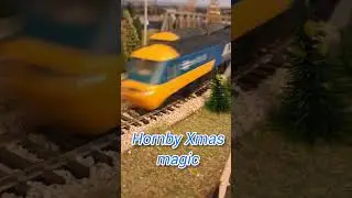 Hornby HST Intercity 125.  retro xmas fun