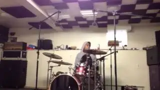 Jammin on the drums to rooftops by Picasso