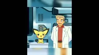 Introduction of pichu // attacks on professor oak funny 😂#pokemon