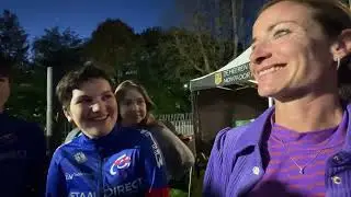 WTC jeugdrenners interviewen Marianne Vos