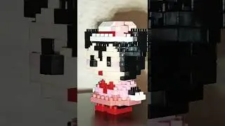 Minnie Mouse !!! W2601-12 #buildingblocks #lego #tutorial #bricks #brickbuilder #legobricks  #minnie
