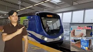 Vancouver Airport To Waterfront by SKYTRAIN 