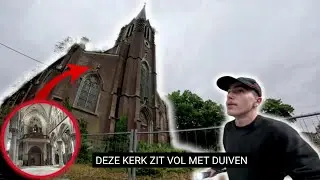 DEZE VERLATEN KERK ZIT VOLL MET DUIVEN || Bijna op mijn KOP GEKAKT! (België)