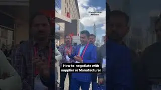 How to negotiate with manufactures or suppliers in Export Import Business by Mr. Paresh Solanki