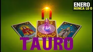 TAURO JESÚS MÍO! ÉSTA GRAN CONEXIÓN CON ALGUIEN NO LA ESPERABAS!, CAMBIO INMINENTE. ENERO 2025