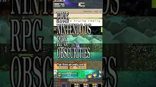 Five Nintendo DS RPG Obscurities