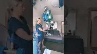 Helium balloons #sakalosa #bonsballoons #balloon #helium #decoration #birthday #chrome #funny