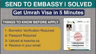 Saudi Visa Send to Embassy Meaning & Solution | How to Apply Umrah Visa from UK & USA | Tourist Visa