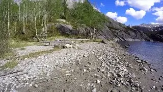 Hike Route: Hiking down to Vatnvatnet in Bod&oslash;