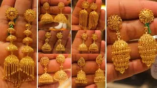 Gold Jhumka Earring From 3.5 Gram With Price || Latest Jhumka Collection || Gold Jhumka@Crazy_Jena