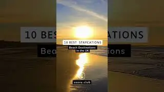 🌅10 Best Beach Staycation Destinations in the #uk #england #wales #scotland #travel #uktravel