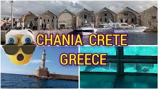 Chania crete first time travel in Greece | Summer walking tour vlog chania