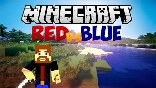 Minecraft: Red vs Blue - Прохождение карты