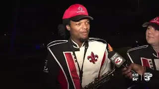 Pride of Acadiana band members talk marching in Greer's Market Mardi Gras Parade in Mobile
