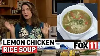 Lemony Chicken Rice Soup Recipe