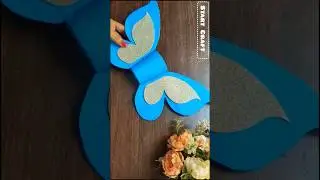 DIY Butterfly Craft| Wait For End😳👌🏻#shorts #youtubeshorts #viralit #butterflycraft