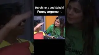 Harsh rane and Sakshi funny argument #playground