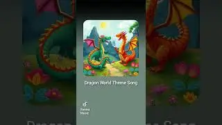 Dragon World Theme Song #aicover #music #popsong #cover