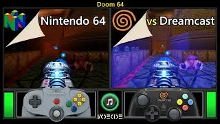 Doom 64 (Nintendo 64 vs Dreamcast) Real Hardware Comparison