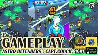 Astro Defenders: Capt.Couch Gameplay - Мобильная игра (Android)