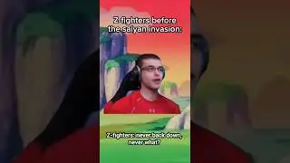Z-fighters before the saiyan invasion 💀 | DBZ #dbz #dragonball #memes #shorts