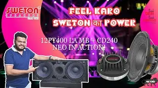 DJ Line Array Setup India 🇮🇳 | Sweton 12 PT 400 LA & CD 240 NEO Hindi Review@Sweton Speakers
