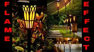 LED Solar Flickering Flame Torch Lights by XMCOSY Review
