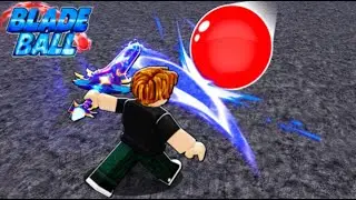 Me and my friend made the ball move so fast in Blade Ball Roblox