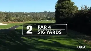 2019 U.S. Open at Pebble Beach: Hole 2