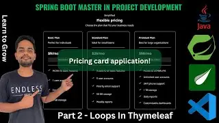 Spring Boot Project Pricing Card Application Part 2   Using Loops in Thymeleaf