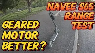 Navee S65 range test with end result surprising me - eScoot Talks
