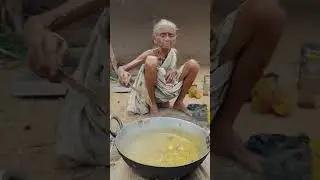 rural old poor Grandma cooking FISH CURRY with Mango recipe||Village kitchen