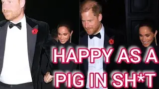 Poppy wearing IDIOT Prince Harry & POPPY LESS Meghan CRASH Kris Jenner's 70th