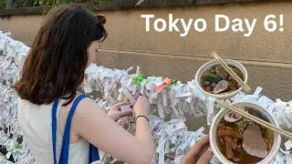 Day Six in Tokyo! Making Fake Food & Going on a Boat!