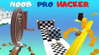 NOOB vs PRO vs HACKER /Spiral Roll