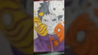 Обито из аниме Наруто #shorts #art #anime #obito #naruto @f.d_art