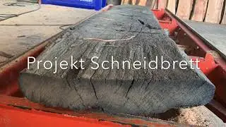 Schneidebrettchen aus Mooreiche Kopfholz