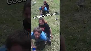 -THROWBACK- Ruby turns HEEL #wrestling #womenswrestling #backyardwrestling #prowrestling