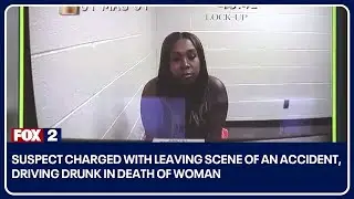 Suspect charged with leaving scene of an accident, driving drunk in death of woman