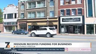 Missouri to receive $95 billion to support small businesses