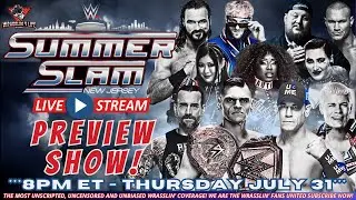 WWE Summerslam Preview & Predictions Show - Join the Chat! (July 31, 2025) #wwe #wwesummerslam