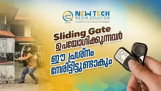 solve a problem of sliding gate stack| automatic sliding gate wheel replacing and automation done