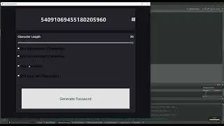 Simple Password Generator in QT