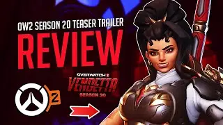ОБЗОР ТИЗЕР-ТРЕЙЛЕРА 20 СЕЗОНА OVERWATCH 2 | ВЕНДЕТТА, МИФИЧЕСКИЙ ОБЛИК КЭССИДИ, УЯН НА СТАДИОНЕ!
