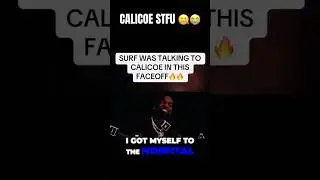 TSU SURF vs CALICOE FACEOFF 🔥 #battlerap #performance #shorts #viral #fyp