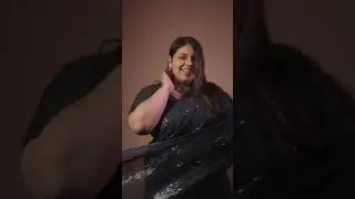 Prestitched Ready to Wear One Minute Draped Saree for plus-size women | Amydus #shorts