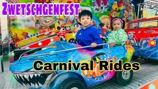 B&uuml;hl Zwetschgenfest 2022 | Carnival Rides | RAW Video | Filipino in Germany